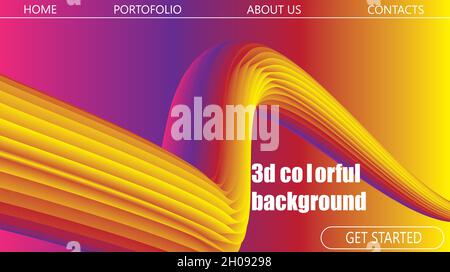 Arrière-plan abstrait.Lignes lumineuses jaunes.Concept de fond d'écran.Conception de site Web.Adobe Illustrator eps 10 Illustration de Vecteur