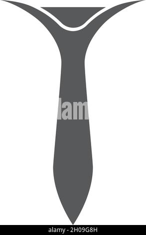 Modèle d'icône de vecteur de logo TIE Illustration de Vecteur