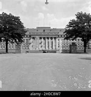 Kurfürstliche Das Schloß à Coblence, Deutschland 1930 er Jahre. Château électoral à Coblence, Allemagne, 1930. Banque D'Images