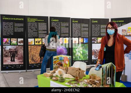 Rome, Italie 08/10/2021: Maker faire Rome, Parc industriel de Gazometer.© Andrea Sabbadini Banque D'Images