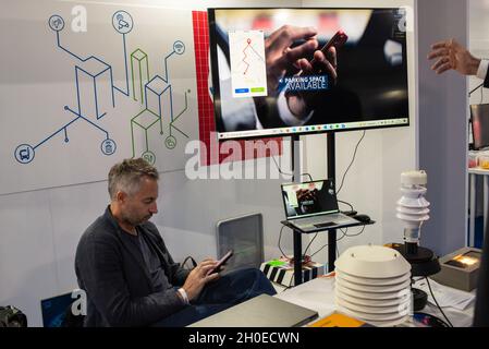 Rome, Italie 08/10/2021: Maker faire Rome, Parc industriel de Gazometer.© Andrea Sabbadini Banque D'Images