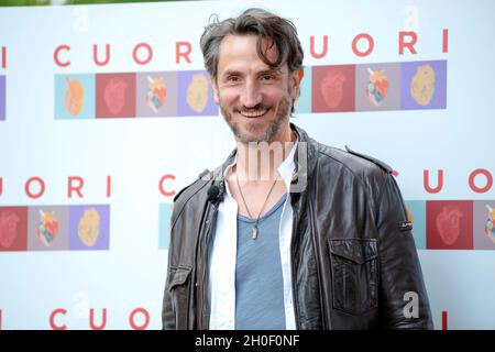 Andrea Gherpelli assistant au photocall de Cuori à la Casa del Cinema, Rome Banque D'Images