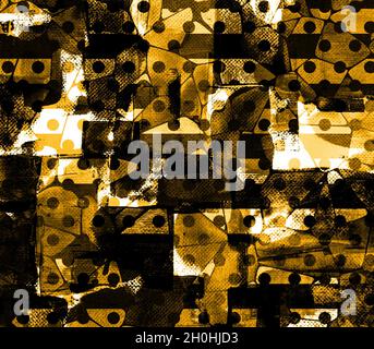 Imprimé, motif en tissu imprimé, motifs en coussin, motif en robe, léopard, camouflage,Zèbre, Baroque et combinaison de motifs. Banque D'Images