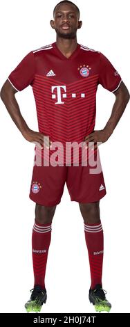 Munich, Allemagne.13 octobre 2021.Tanguy Nianzou Kouassi (FC Bayern Munich), image unique, découpe, plan du corps entier, figure entière.USAGE ÉDITORIAL UNIQUEMENT !À DES FINS ÉDITORIALES UNIQUEMENT !Équipe FC Bayern Munich.Football 1.Bundesliga, saison 2021/2022 crédit: Peter Schreiber/FC Bayern Munich via Sven Simon Fotoagentur GmbH & Co. Pressefoto KG # Prinzess-Luise-Str.41 # 45479 M uelheim/R uhr # Tél0208/9413250 # Fax.0208/9413260 # GLS Banque # BLZ 430 609 67 # compte 4030 025 100 # IBAN DE75 4306 0967 4030 0251 00 # BIC GENODEM1GLS # www.svensimon.net./dpa/Alamy Live News Banque D'Images