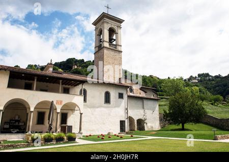 Italie, Lombardie, Bergame, Monastère Astino Banque D'Images