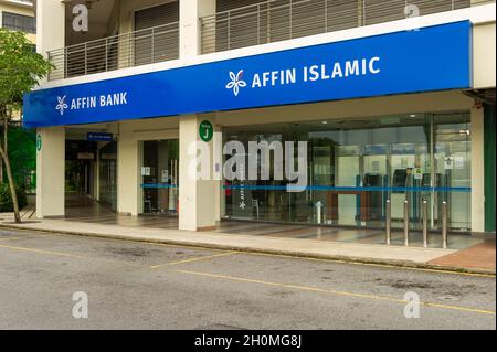 Affin Islamic Bank, Setiawalk, Puchong, Petaling Jaya, Malaisie Banque D'Images