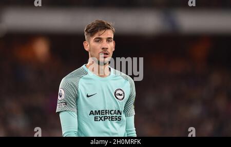 Jakub Moder de Brighton lors du match de la Premier League entre Crystal Palace et Brighton & Hove Albion à Selhurst Park, Londres, Royaume-Uni - 27th septembre 2021 - photo Simon Dack/Telephoto Images usage éditorial exclusif. Pas de merchandising. Pour les images de football, les restrictions FA et Premier League s'appliquent inc. Aucune utilisation Internet/mobile sans licence FAPL - pour plus de détails, contactez football Dataco Banque D'Images