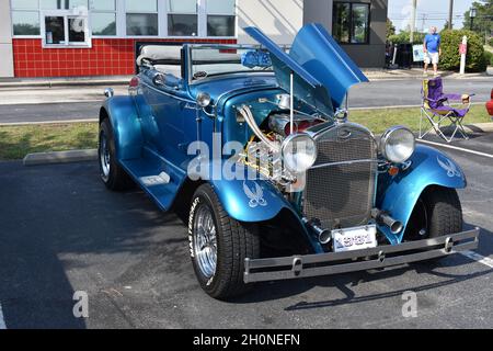 Une rode cabriolet 1931 de Ford. Banque D'Images