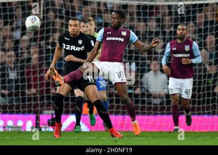 Pontus Jansson de Leeds United en action Banque D'Images