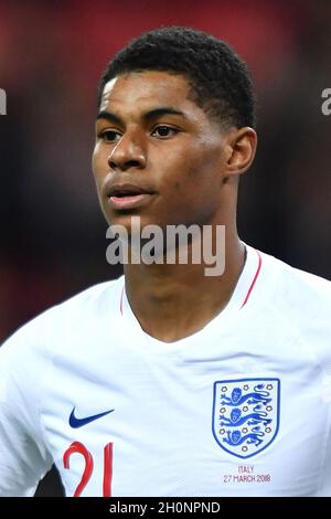 Le Marcus Rashford en Angleterre Banque D'Images