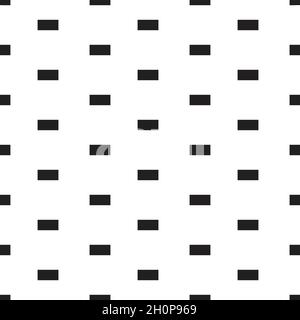 Forme rectangulaire motif vectoriel sans couture Doodle noir et blanc illustration d'arrière-plan abstrait pour les supports numériques et imprimés Illustration de Vecteur