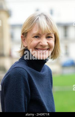 Cheltenham Literature Festival, Cheltenham, Royaume-Uni - jeudi 14 octobre 2021 - Kate Mosse auteur à Cheltenham - le festival se déroule jusqu'au dimanche 17 octobre - photo Steven May / Alamy Live News Banque D'Images