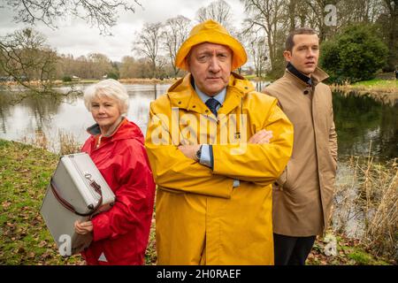 Meurtres de Midsomer, familles heureuses Banque D'Images