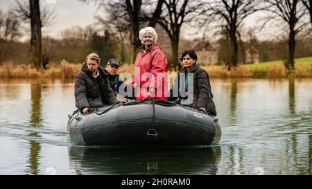 Meurtres de Midsomer, familles heureuses Banque D'Images