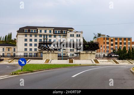 La ville de Drobeta Turnu Severin en Roumanie Banque D'Images