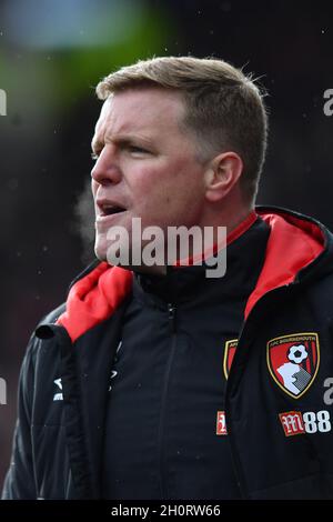 Bournemouth AFC manager Eddie Howe Banque D'Images