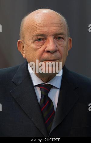 Turin, Italie.14 octobre 2021.Le juge italien et constitutionnaliste Gustavo Zagrebelsky est invité de 2021 Torino Book Fair.Credit: Marco Destefanis/Alamy Live News Banque D'Images