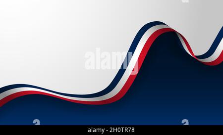 EPS10 vecteur Patriotique fond aux couleurs du drapeau de la France.Un élément d'impact pour l'utilisation que vous voulez en faire. Illustration de Vecteur