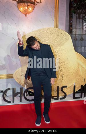 Madrid, Espagne.14 octobre 2021. Au photocall pour la première exposition « A Chorus Line » à Madrid le jeudi 14 octobre 2021.Credit: CORMON PRESSE/Alamy Live News Banque D'Images