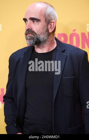 14 octobre 2021, Madrid, Madrid, Espagne: Luis Tosar assiste à la première de 'El Buen Patron (le bon patron) au cinéma Callao le 14 octobre 2021 à Madrid, Espagne (Credit image: © Jack Abuin/ZUMA Press Wire) Banque D'Images