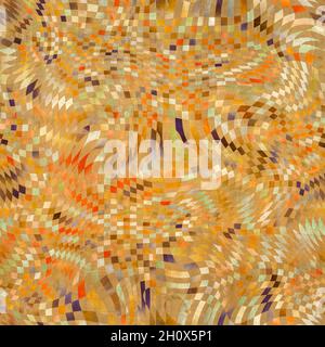 Motif à carreaux ondulées sans couture pour l'impression Banque D'Images