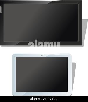 Affiche le format vectoriel EPS-8 disponible, séparé par des groupes et des calques, pour une modification facile Illustration de Vecteur