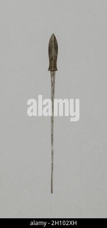 Point de flèche, 1700 s.Japon, période Edo (1615-1868).Acier; hors tout: 15.3 cm (6 in.); tête: 3.8 cm (1 1/2 in.). Banque D'Images