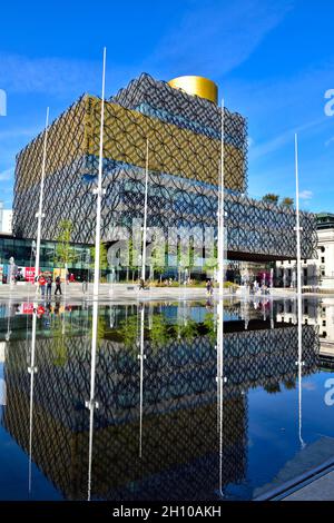 Bibliothèque de Birmingham et New Centenary Square, Royaume-Uni Banque D'Images