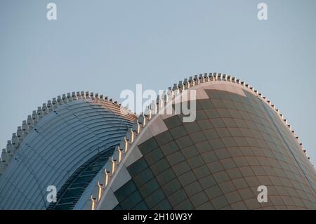 Bâtiment l'Àgora (2009).Ville des Arts et des Sciences.Conçu par Santiago Calatrava et Félix Candela.València.Espagne Banque D'Images