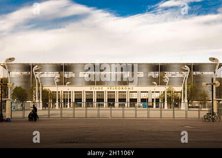 Marseille, France ; 29 mars 2011 : entrée principale du stade de vélodrome. Banque D'Images