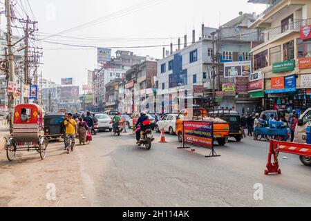 GUWAHATI, INDE - 31 JANVIER 2017 : circulation routière à Guwahati, État d'Assam en Inde Banque D'Images