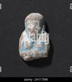 D Shawabty Ditamenpaankh, 715-656 BC. L'Egypte, la fin de période, 25 dynastie. Sols en terre cuite ; total : 2,6 x 1,7 x 1 cm (1 x 11/16 x 3/8 in.). Banque D'Images