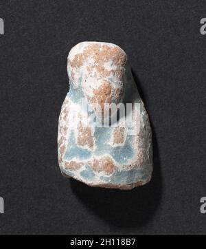 D Shawabty Ditamenpaankh, 715-656 BC. L'Egypte, la fin de période, 25 dynastie. Sols en terre cuite ; total : 2,6 x 1,8 x 1,1 cm (1 x 11/16 x 7/16 in.). Banque D'Images