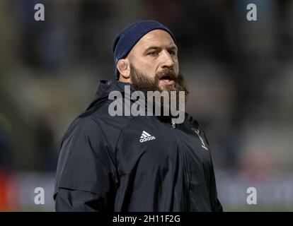 Manchester, Royaume-Uni.15 octobre 2021.15 octobre 2021; AJ Bell Stadium, Eccles, Greater Manchester, Angleterre: Gallagher Premiership Rugby, sale v Harlequins ; Joe Marler de Harlequins crédit: Action plus Sports Images/Alay Live News Banque D'Images