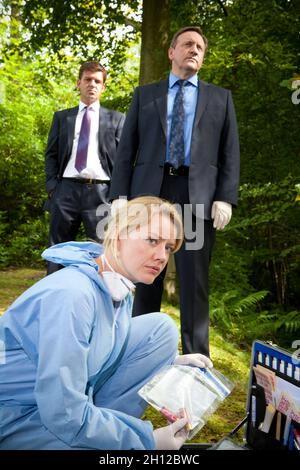 Meurtres de Midsomer, scène de meurtre Banque D'Images