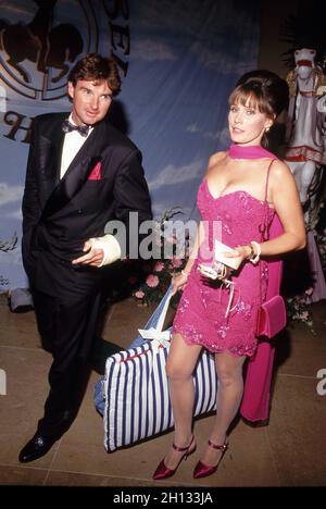 Jimmy Connors et sa femme Patti Connors octobre 1990 crédit : Ralph Dominguez/MediaPunch Banque D'Images