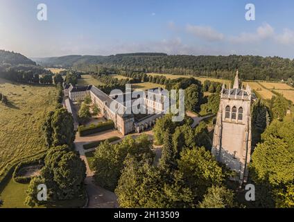 FRANCE - EURE (27) - ABBAYE DE BEC HELLAIN Banque D'Images