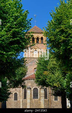 Église de salles Arbuissonnas et alentours, Beaujolais Banque D'Images