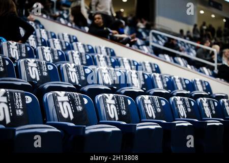 Chicago, États-Unis.15 octobre 2021.Pregame Arena impressions du match de finale 3 le 15 octobre 2021 à Wintrust Arena crédit: SPP Sport Press photo./Alamy Live News Banque D'Images