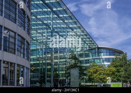 Tower place, un complexe de bâtiments à usage mixte situé à Londres EC3, à côté de la Tour de Londres. Banque D'Images
