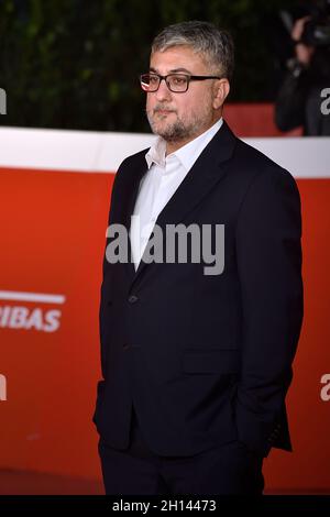 Rome, Italie.15 octobre 2021.ROME, ITALIE - OCTOBRE 15: Giuseppe Bonito assiste au tapis rouge du film 'l'Arminuta' lors du 16ème Festival du film de Rome 2021 le 15 octobre 2021 à Rome, Italie.Credit: dpa/Alay Live News Banque D'Images