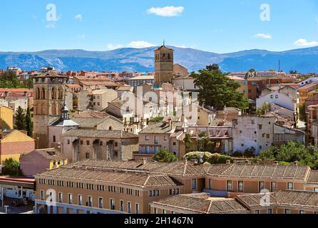 El Salvador.Segovia, Castille et Leon, Espagne. Banque D'Images