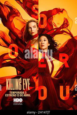 KILLING EVE (2018), réalisé par PHOEBE WALLER-BRIDGE. Saison 3. Crédit : films / Album SID GENTLE Banque D'Images