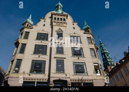 Magasin de meubles Hay House, Amagertorv, Copenhague, Danemark, Scandinavie,Octobre 2021 Banque D'Images