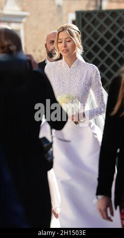 Venise, Italie.16 octobre 2021.Invités du mariage entre Alexandre Arnault et Geraldine Guyot crédit: Agence de photo indépendante/Alamy Live News Banque D'Images