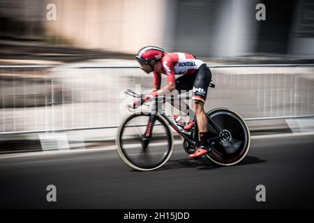 22 juillet 2017, Marseille, France; Cyclisme, Tour de France Stage 20, essai individuel; Banque D'Images