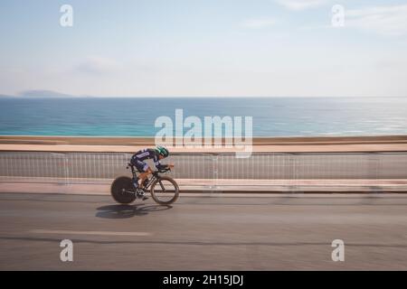 22 juillet 2017, Marseille, France; Cyclisme, Tour de France Stage 20, essai individuel; Banque D'Images