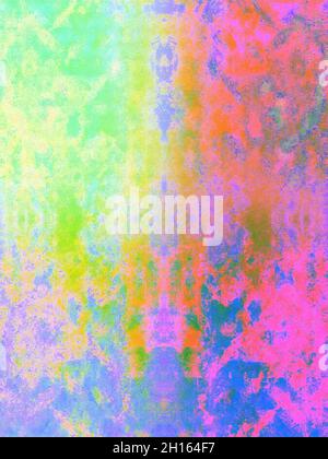 Un résumé tie dye psychédélique image d'arrière-plan. Banque D'Images