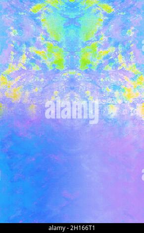 Un résumé tie dye psychédélique image d'arrière-plan. Banque D'Images