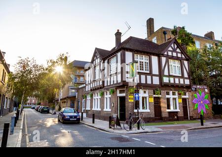 The Nelson’s pub à Bethnal Green, East London, Royaume-Uni Banque D'Images